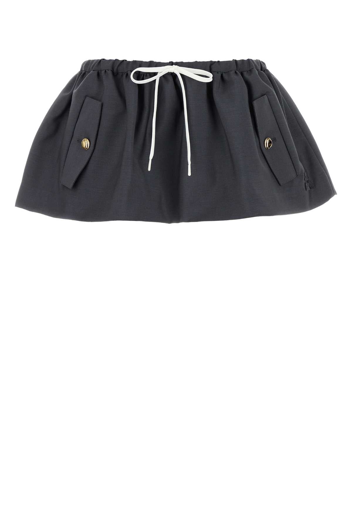 MIU MIU GONNE For Women 60%WM40%WV-100%CO