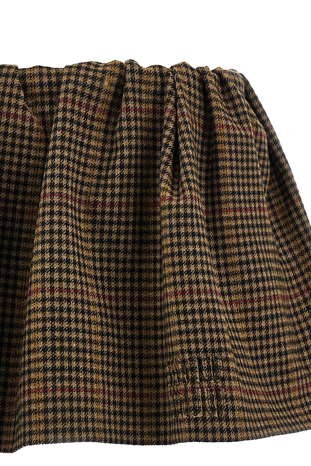 miu miu Houndstooth skirt