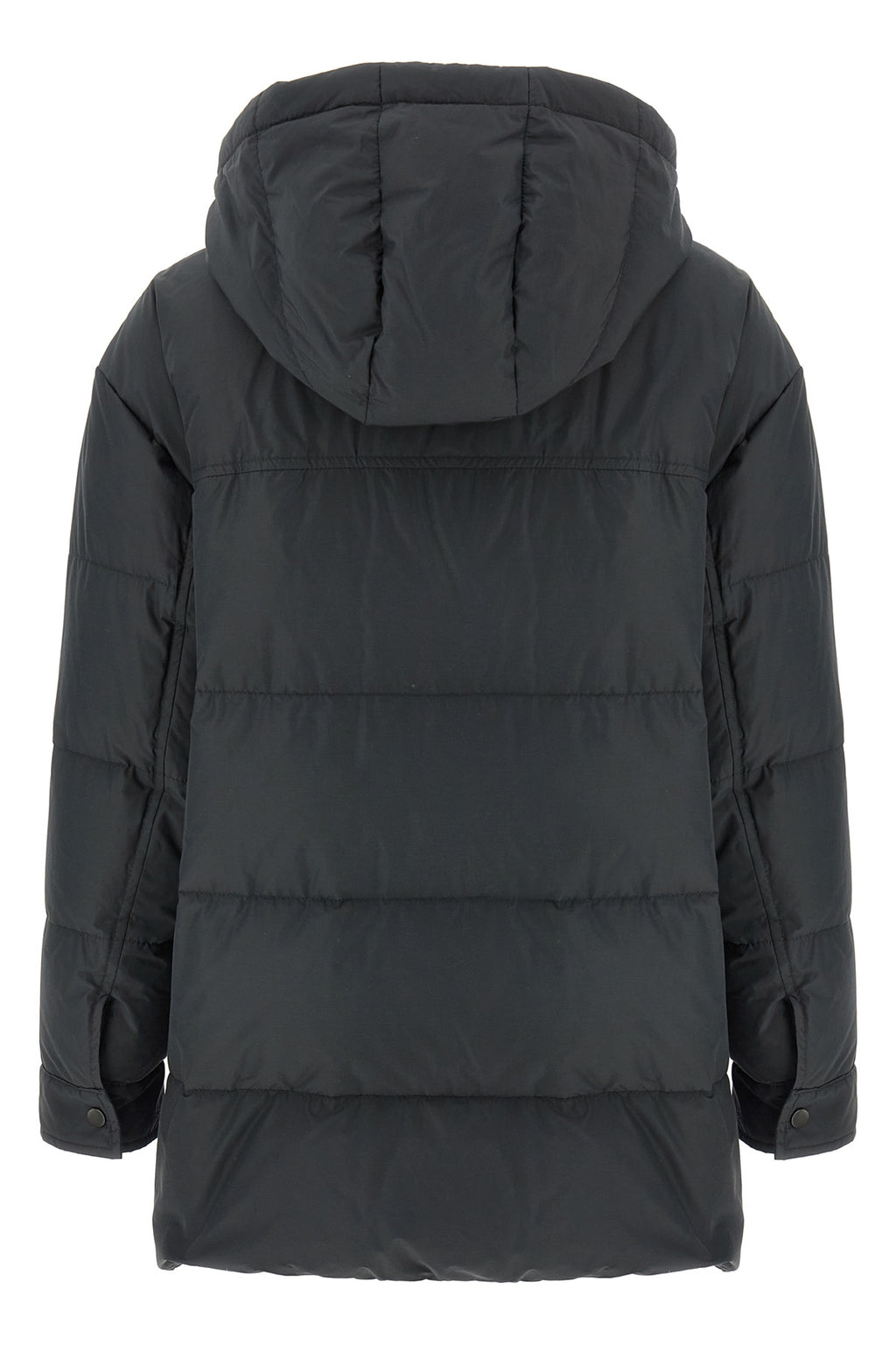 BRUNELLO CUCINELLI Knitted neck down jacket