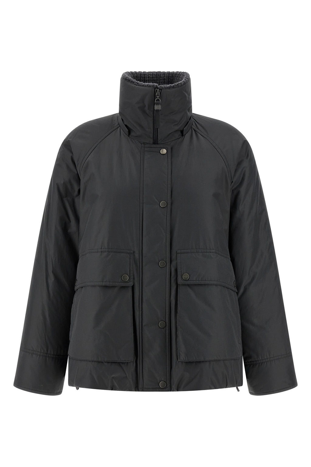 BRUNELLO CUCINELLI Cashmere neck down jacket