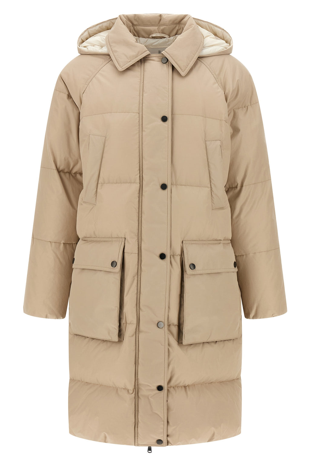 BRUNELLO CUCINELLI 'Shiny Zipper Pull' down jacket
