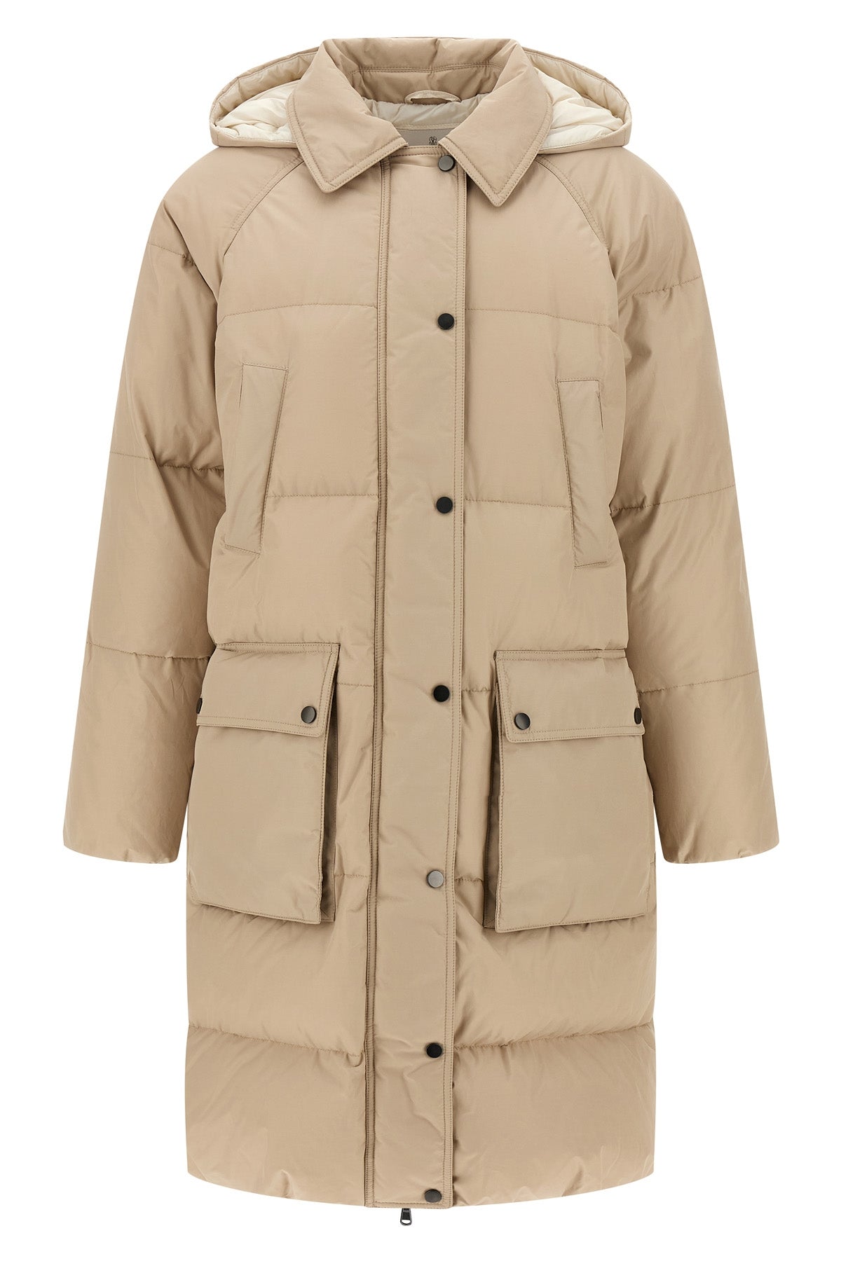 BRUNELLO CUCINELLI 'Shiny Zipper Pull' down jacket