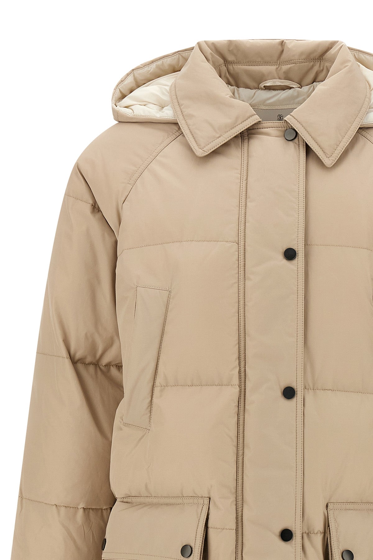 BRUNELLO CUCINELLI 'Shiny Zipper Pull' down jacket
