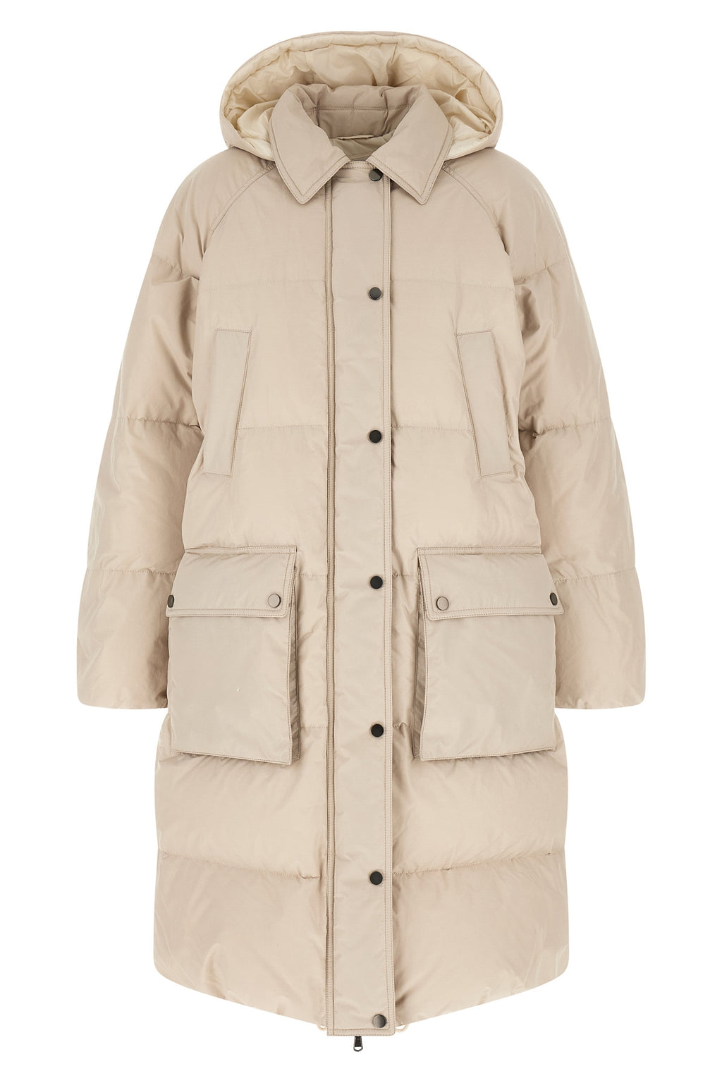 BRUNELLO CUCINELLI 'Shiny Zipper Pull' down jacket