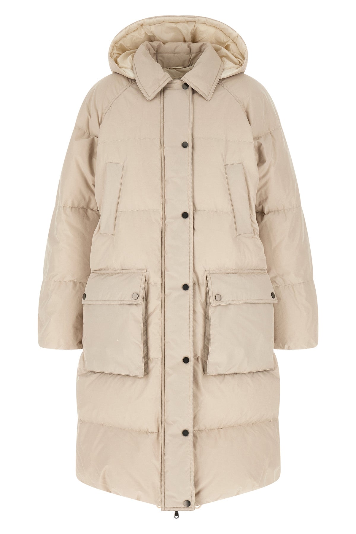 BRUNELLO CUCINELLI 'Shiny Zipper Pull' down jacket