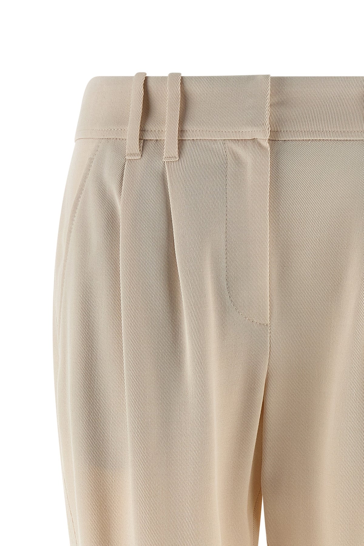 BRUNELLO CUCINELLI 'Equestrian' pants For Women 89% vi, 8% wo, 3% ea