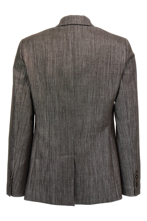 BRUNELLO CUCINELLI 'Sparkling' blazer For Women 32% pl, 27% vi, 26% wv, 8% me, 4% pa, 3% ea