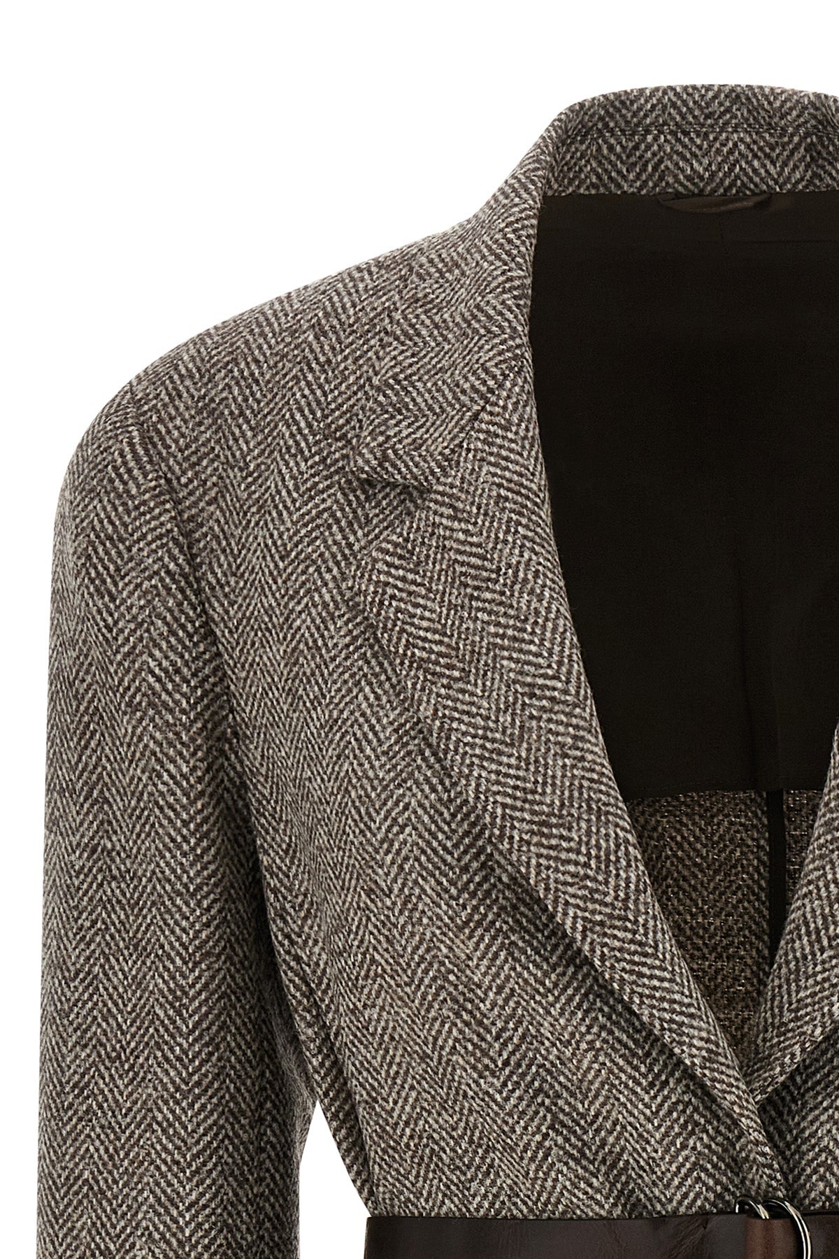 BRUNELLO CUCINELLI Belt blazer