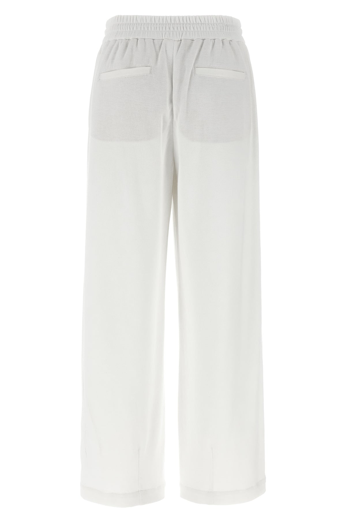 BRUNELLO CUCINELLI Piqué cotton joggers For Women 93% cotton, 7% polyamide