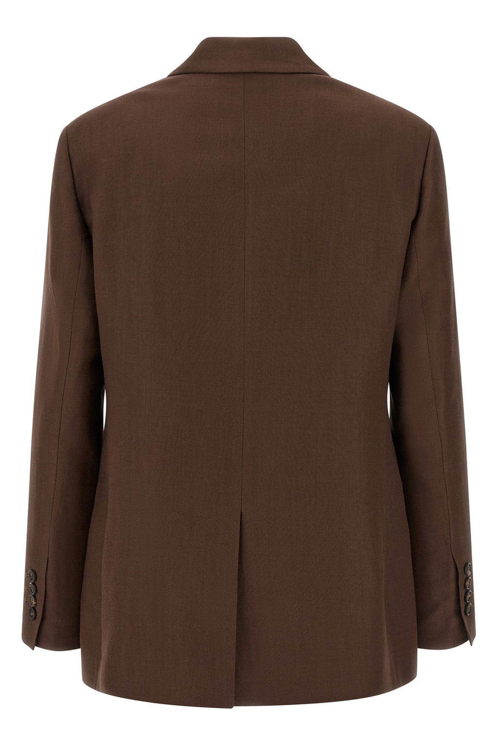 BRUNELLO CUCINELLI Double-breasted blazer For Women 72% viscose, 28% linen