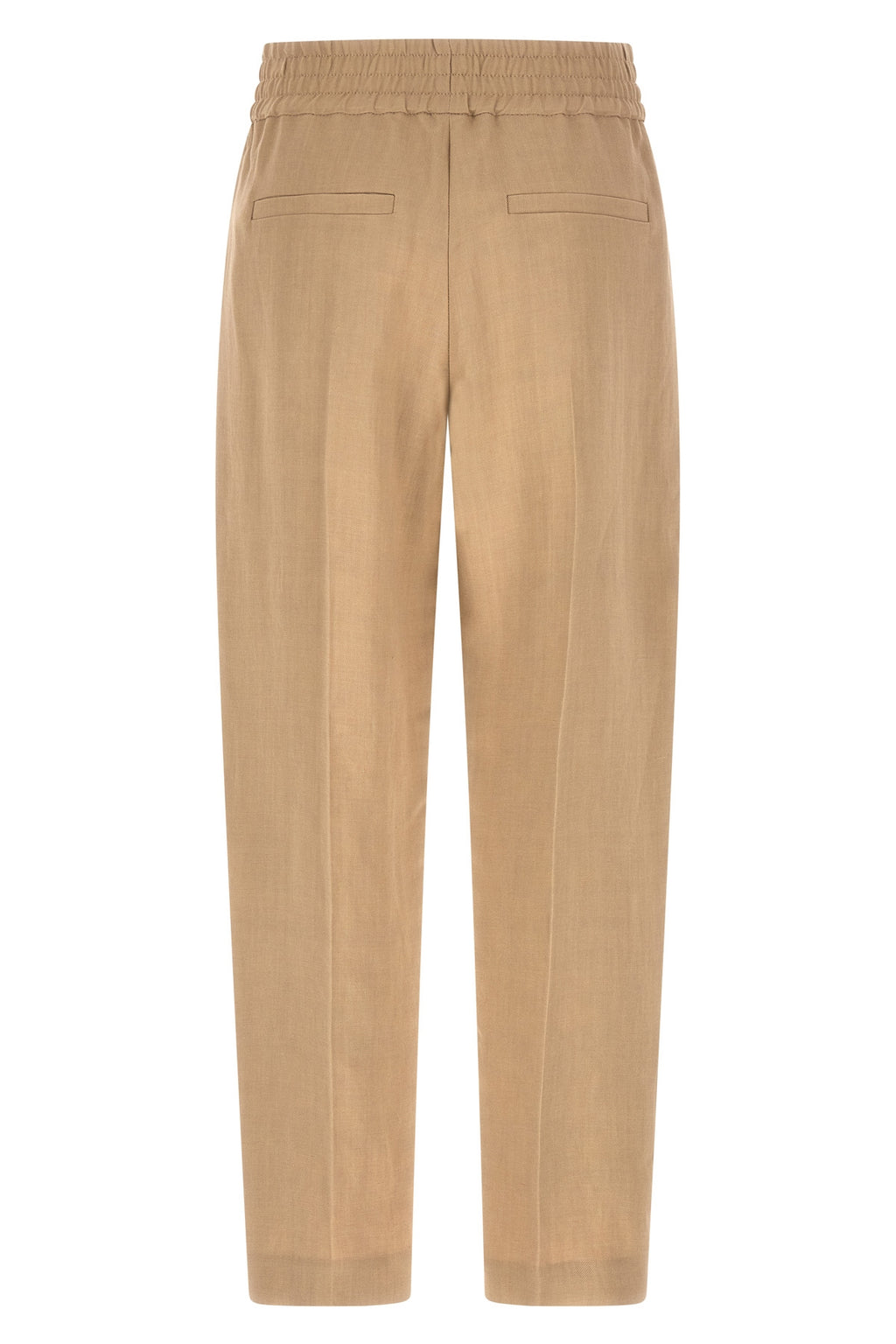 BRUNELLO CUCINELLI 'Baggy Pull-Up' pants For Women 72% viscose, 28% linen