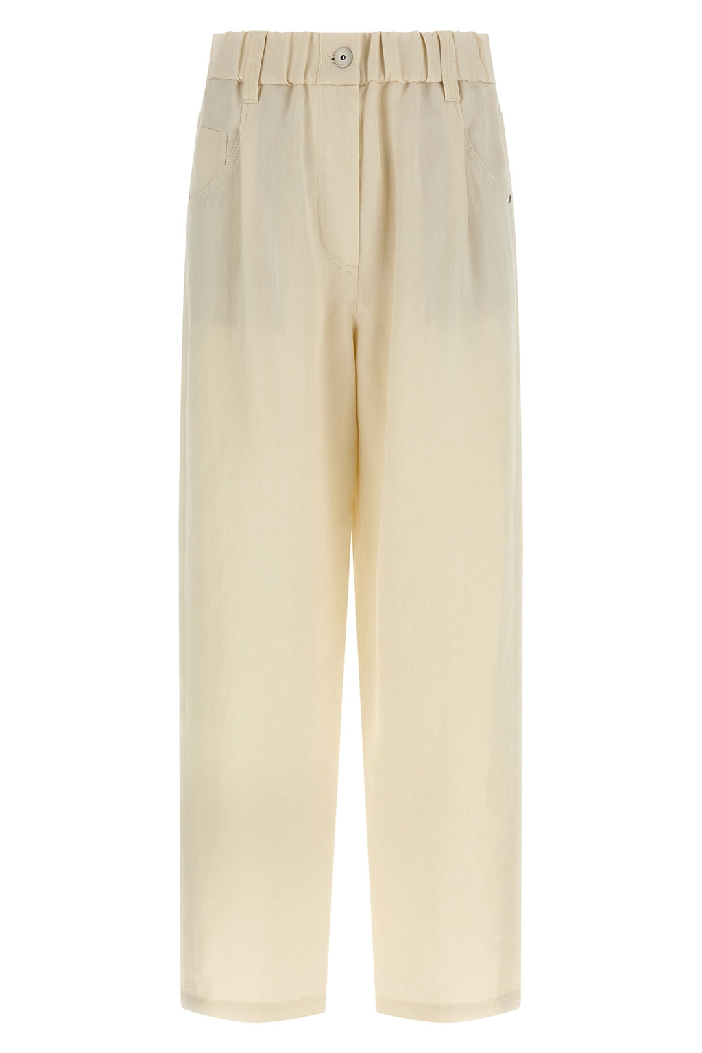 BRUNELLO CUCINELLI Linen trousers For Women 72% viscose, 28% linen