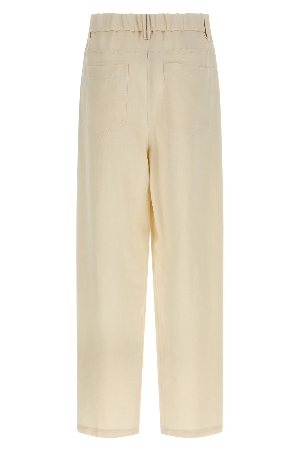 BRUNELLO CUCINELLI Linen trousers For Women 72% viscose, 28% linen