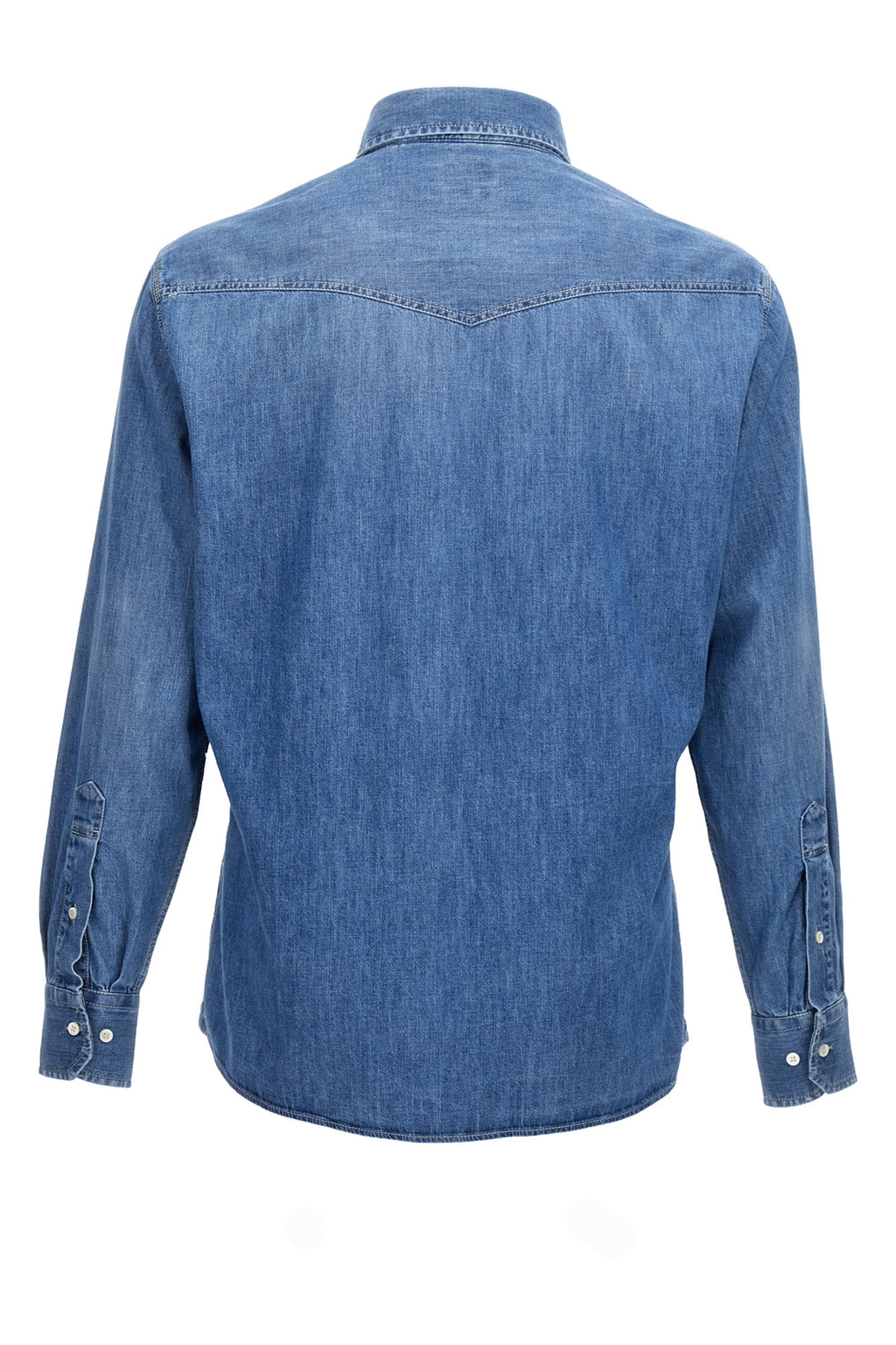 BRUNELLO CUCINELLI Denim shirt For Men 100% cotton