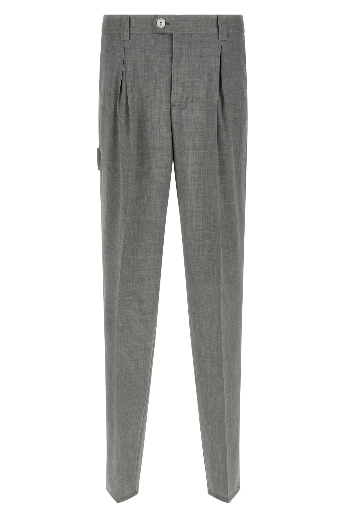 BRUNELLO CUCINELLI Mélange wool pants