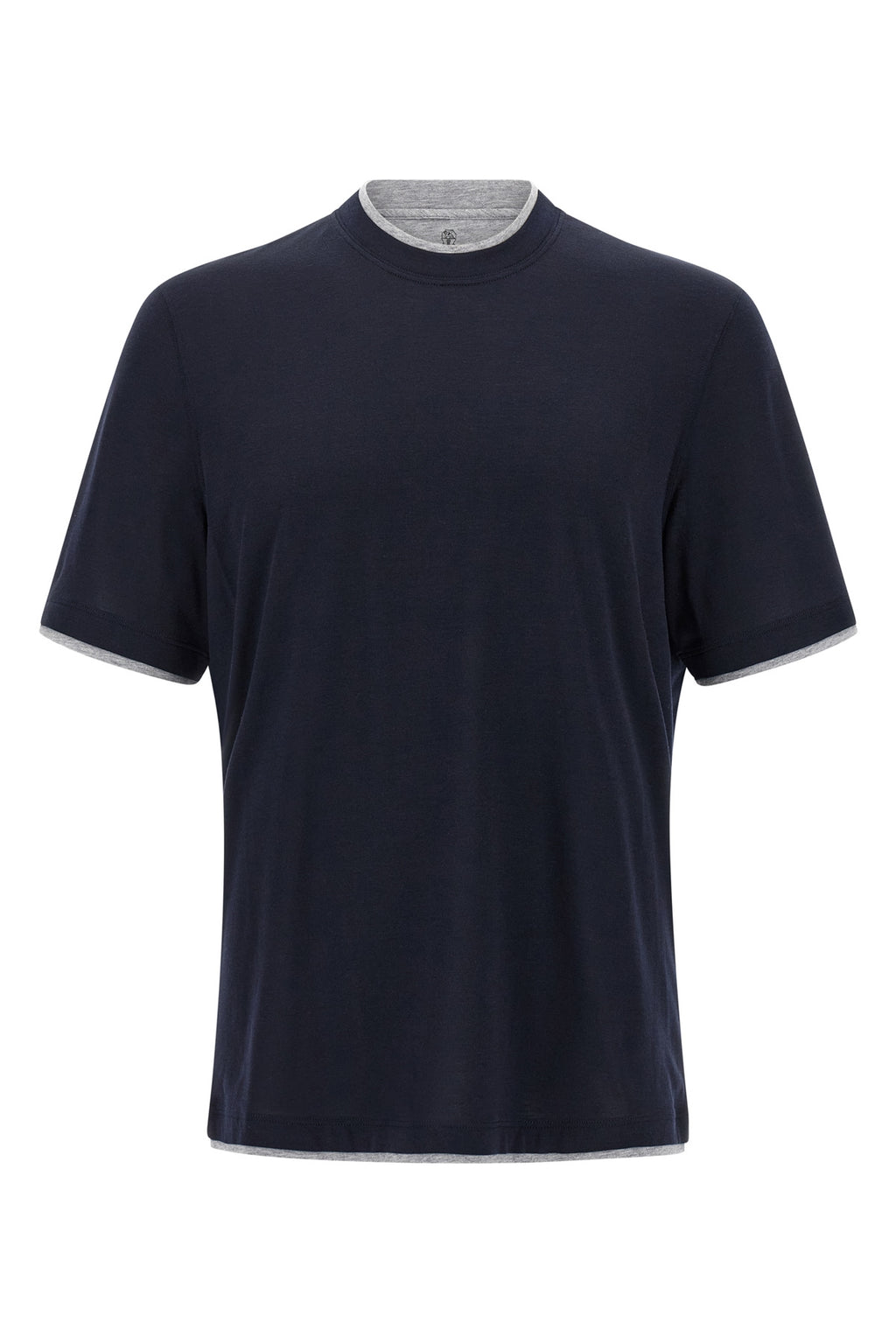 BRUNELLO CUCINELLI Double layer t-shirt
