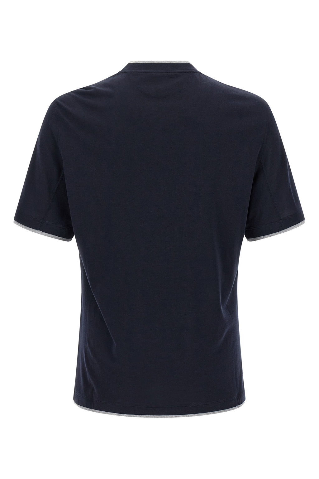 BRUNELLO CUCINELLI Double layer t-shirt
