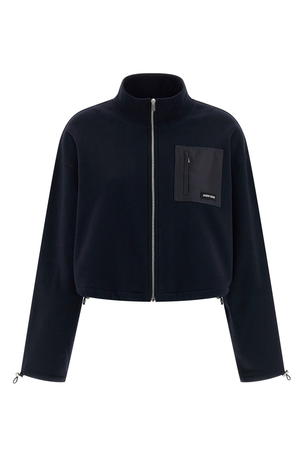 MIU MIU Nylon pocket sweatshirt For Women 100% cotton