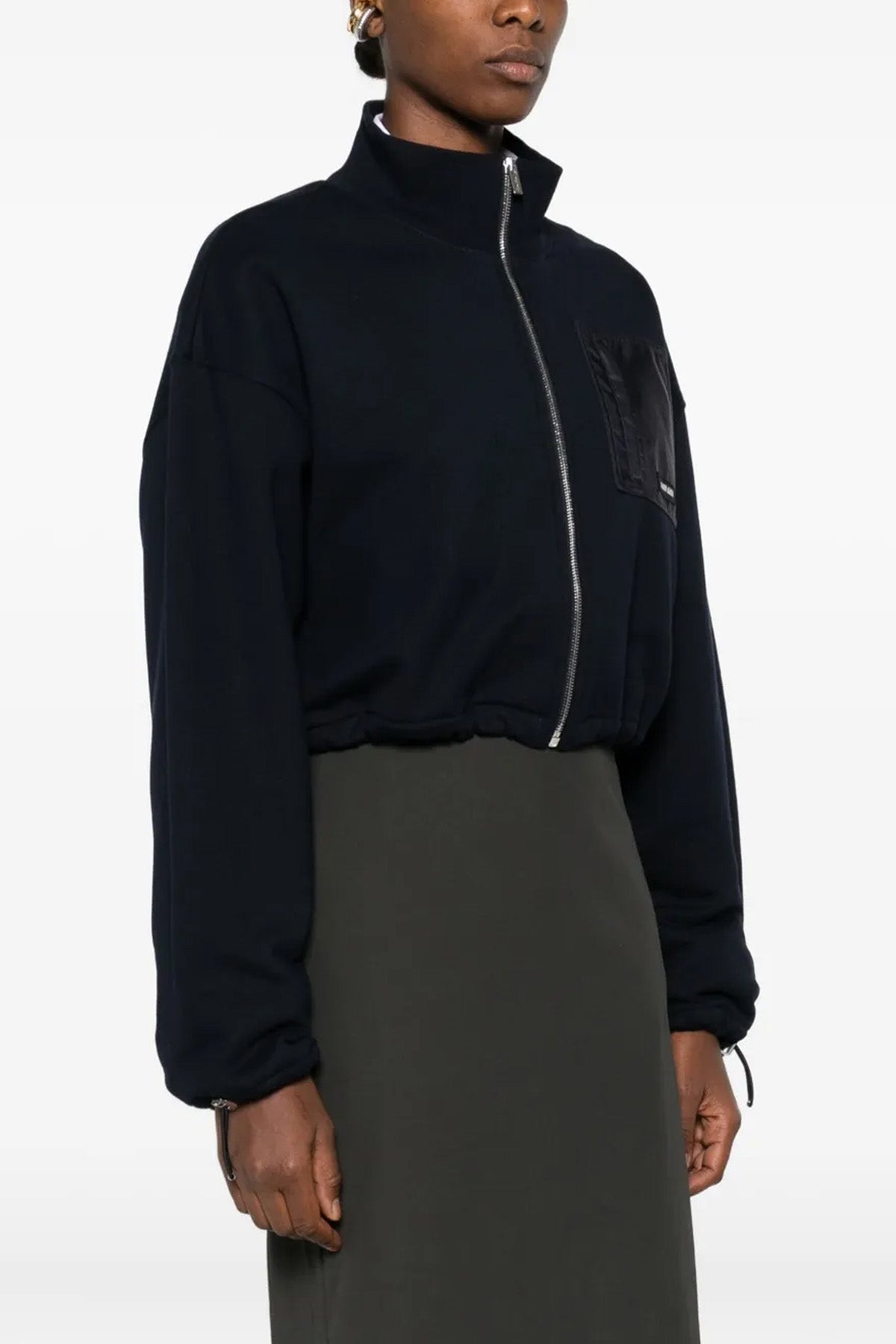 MIU MIU Nylon pocket sweatshirt For Women 100% cotton
