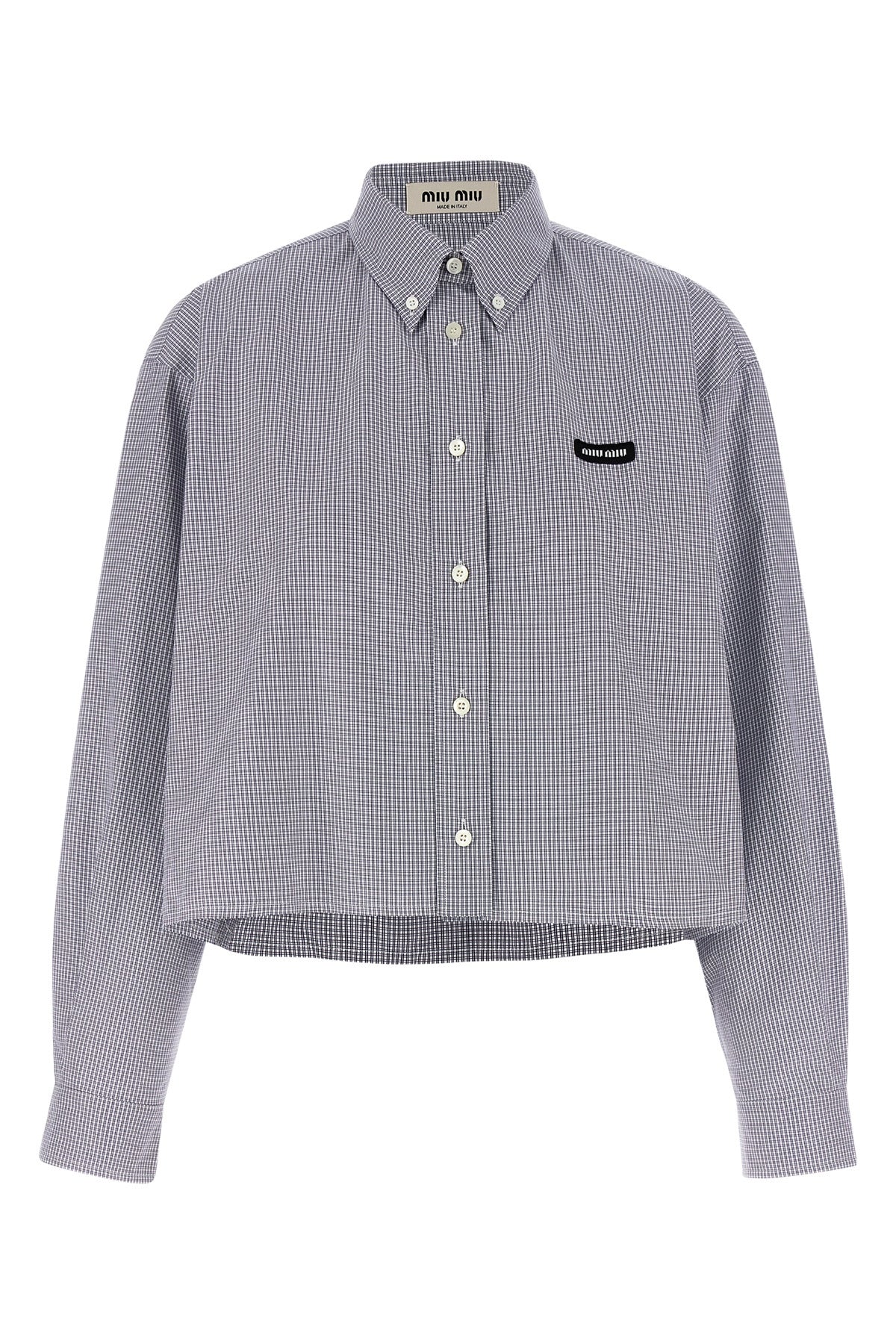 miu miu Checkered shirt