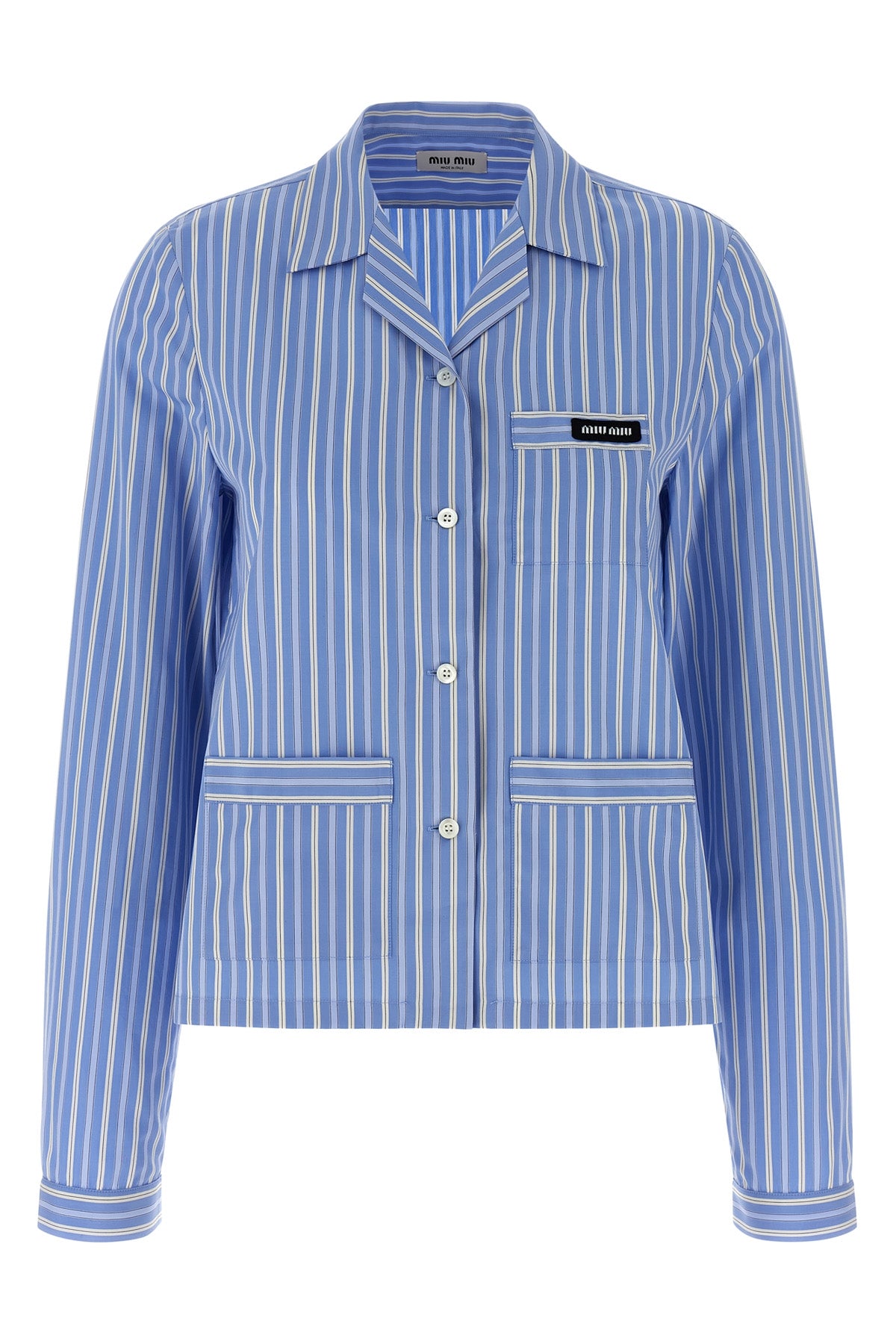 MIU MIU Striped shirt For Women 100% cotton