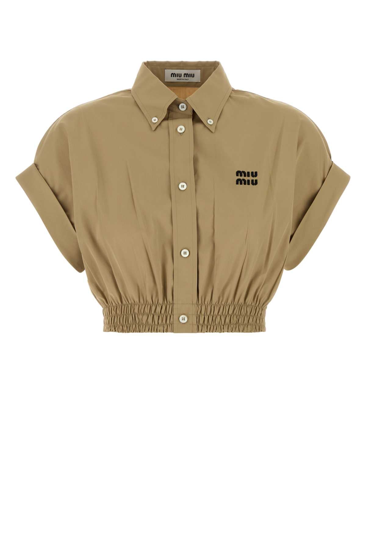 MIU MIU CAMICIE For Women 100%CO-100%TROCHUSNILOTICUS