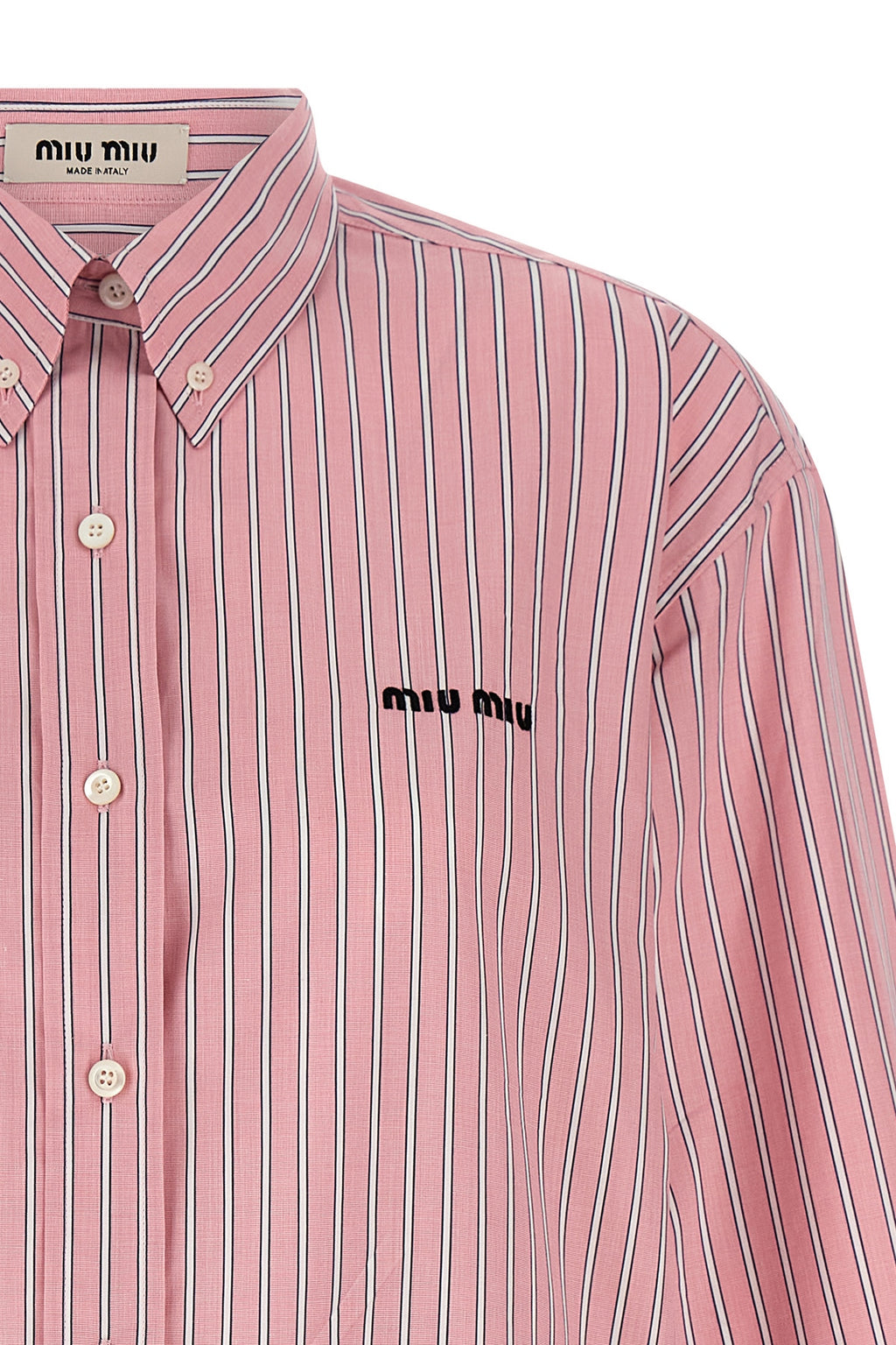 MIU MIU 'button down' striped shirt For Women 100% cotton