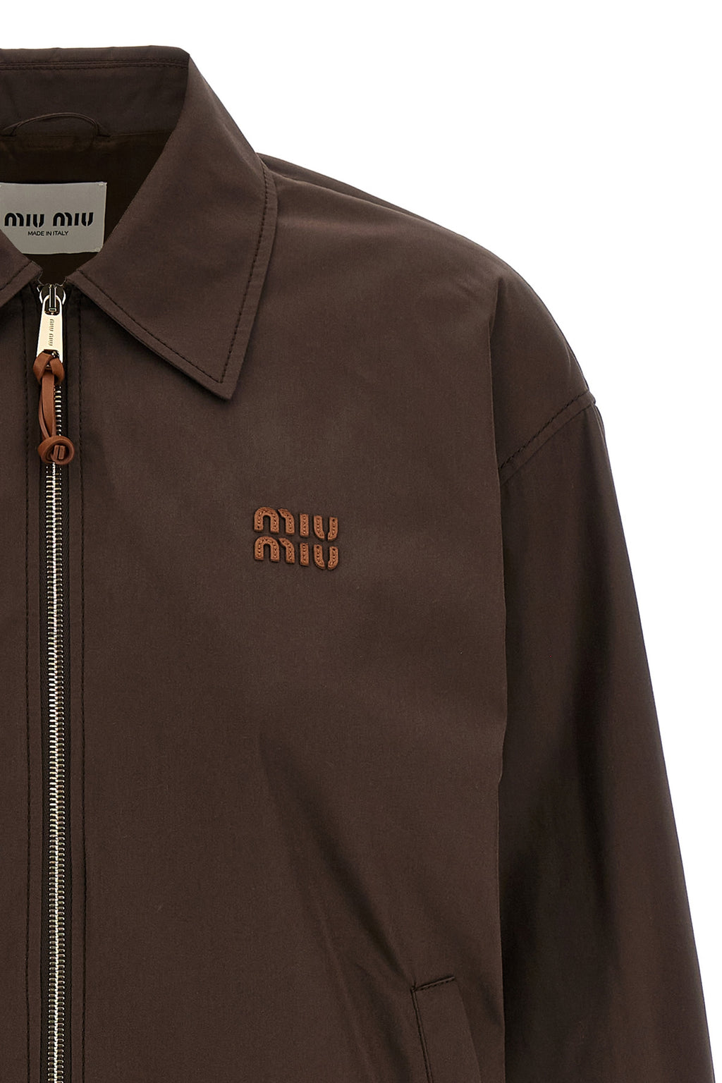 miu miu Panama cotton blouson