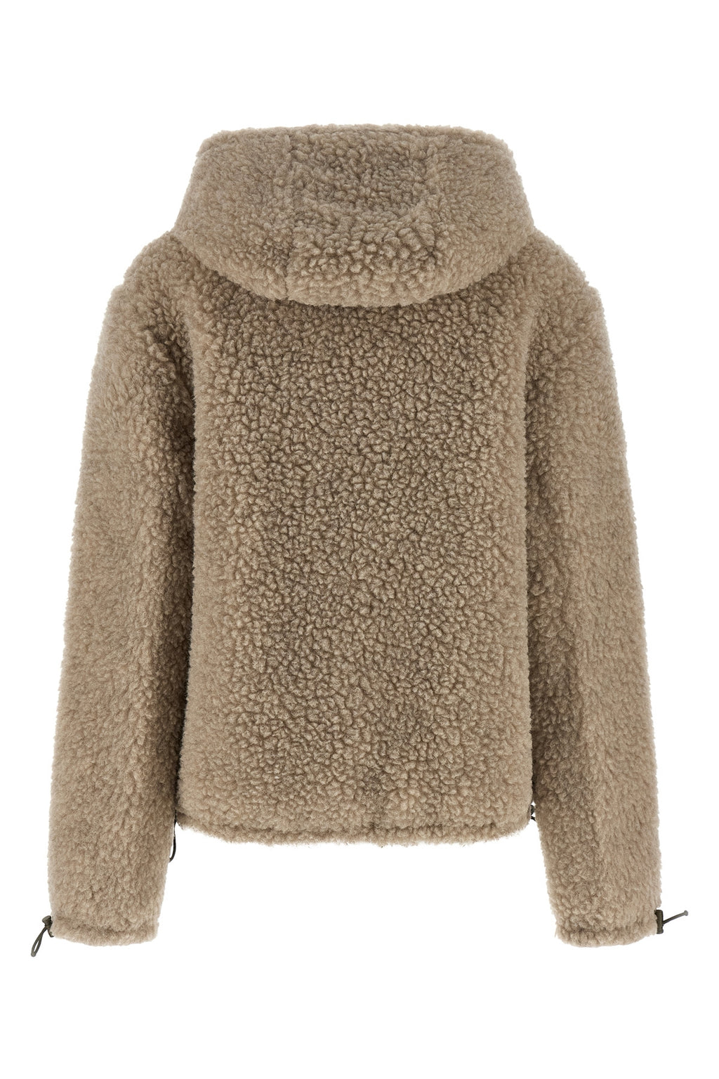 MIU MIU Hybrid construction down jacket For Women 62% virgin wool 38% recycled polyester