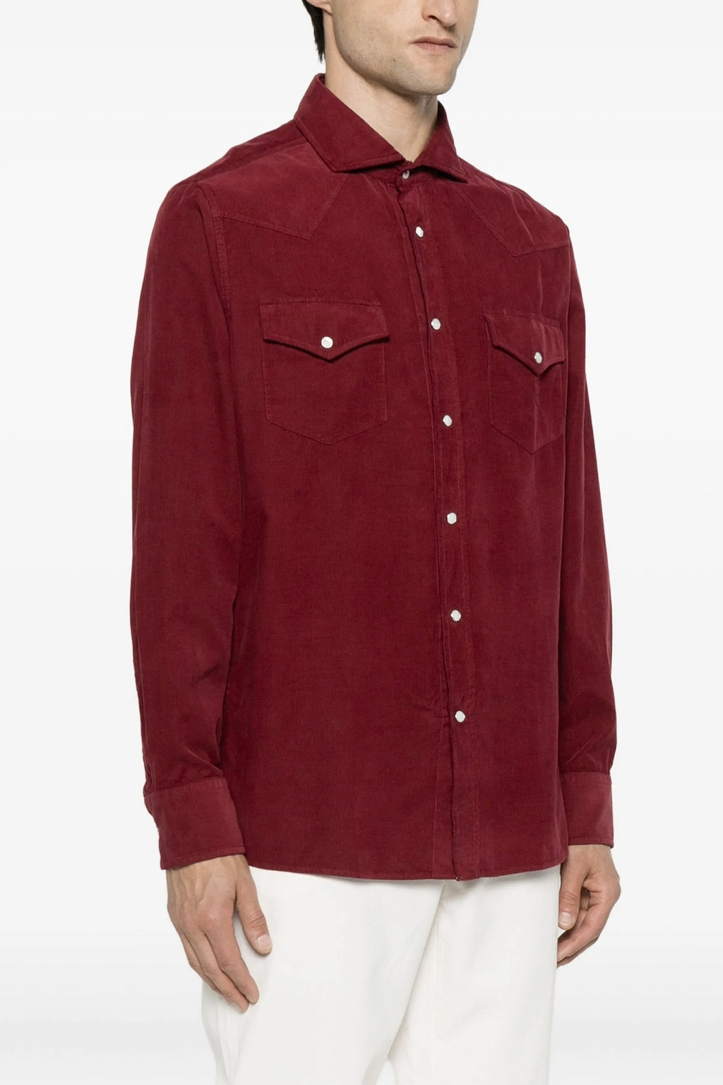 BRUNELLO CUCINELLI Corduroy shirt For Men 100% cotton