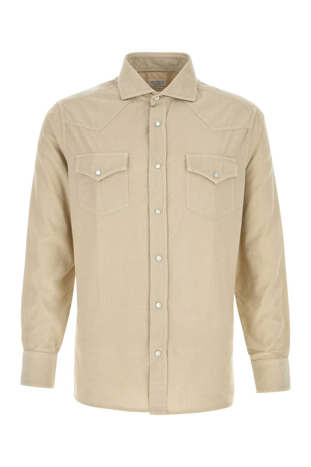 BRUNELLO CUCINELLI SHIRT For Men Exterior: 100% Cotton