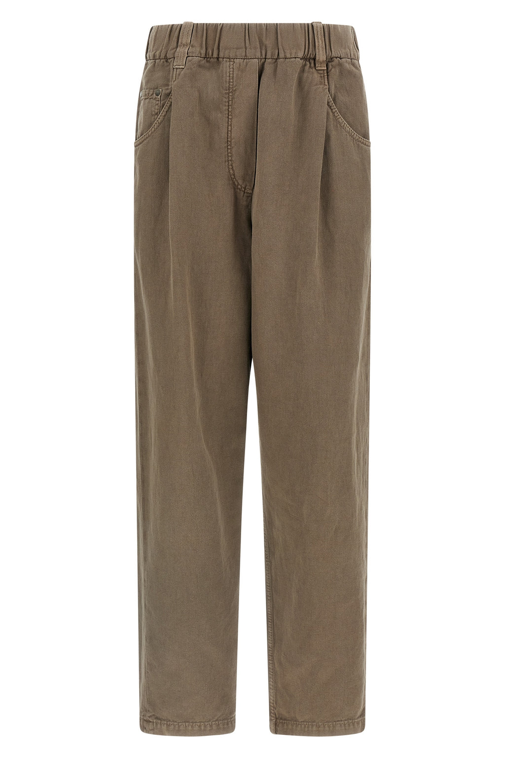 BRUNELLO CUCINELLI Cotton trousers For Women 60% cotton, 40% linen