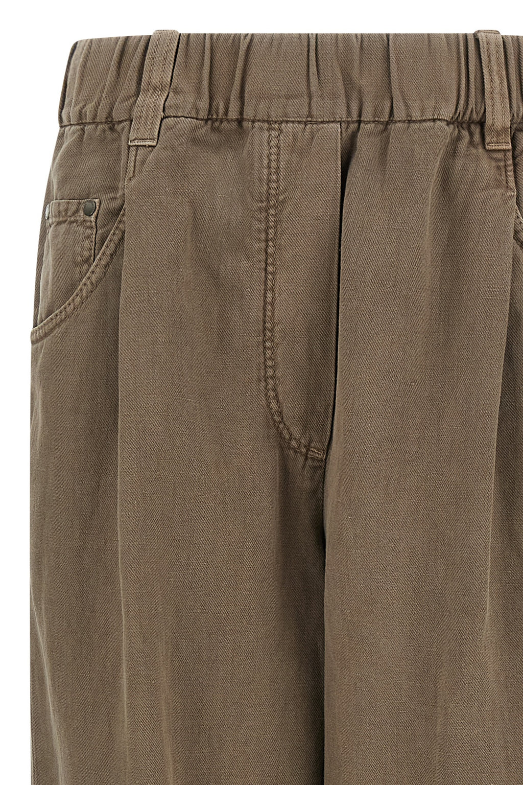 BRUNELLO CUCINELLI Cotton trousers For Women 60% cotton, 40% linen
