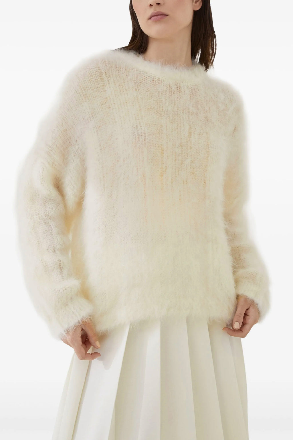 BRUNELLO CUCINELLI Mohair silk sweater For Women 80% mohair 20% silk