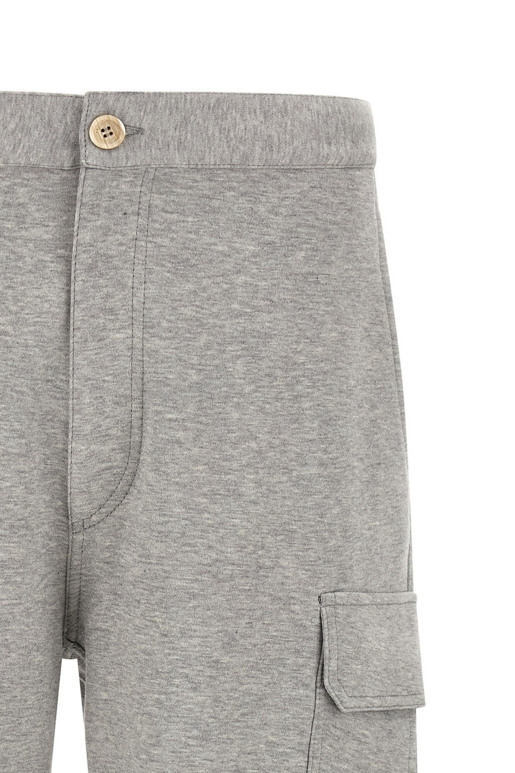 BRUNELLO CUCINELLI Cargo bermuda shorts For Men 65% cotton 24% polyamide 7% cashmere 4% silk