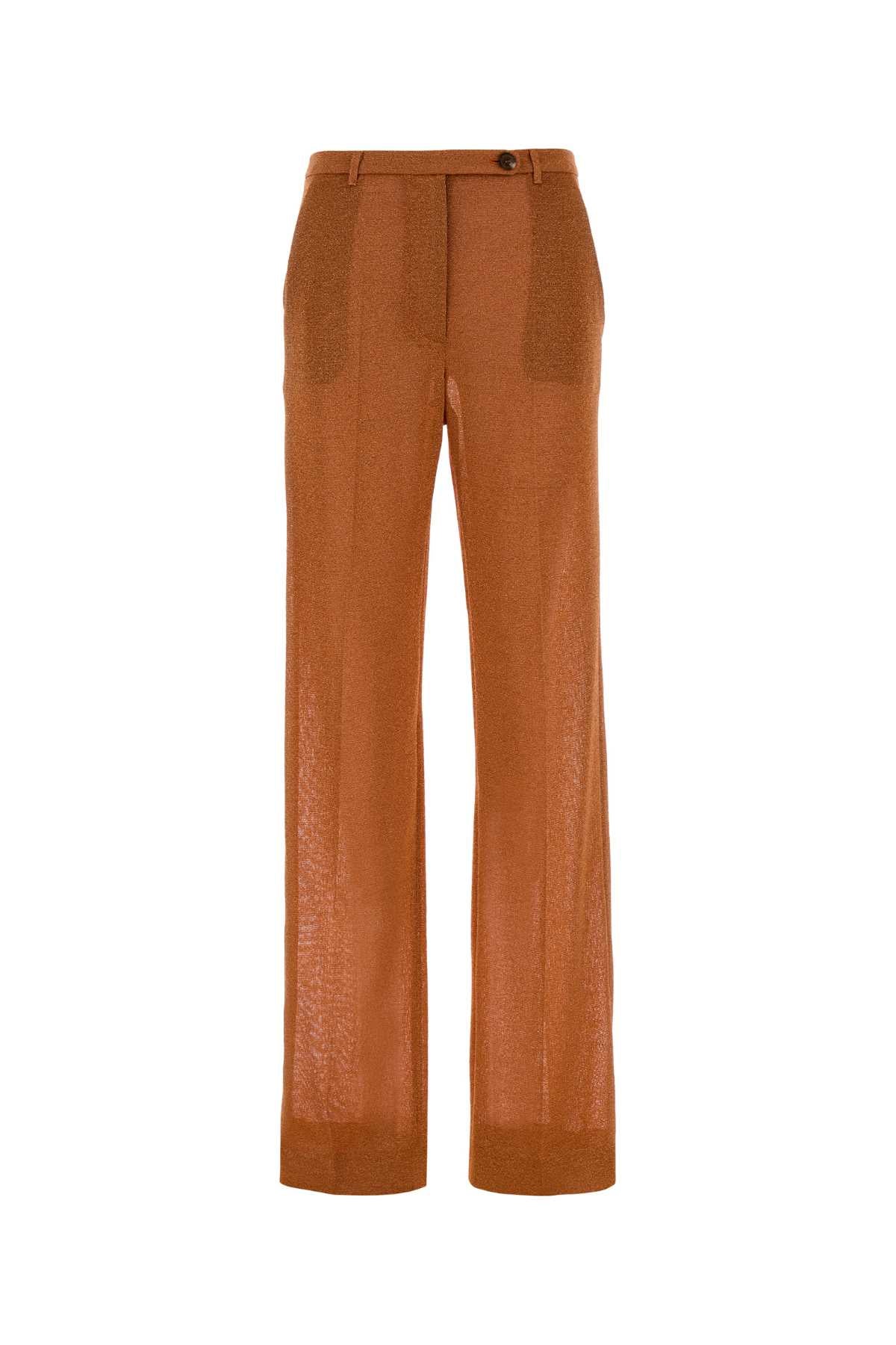 MIU MIU PANTALONI LUREX For Women 34%ME66%VI