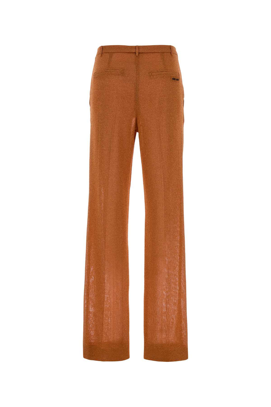 MIU MIU PANTALONI LUREX For Women 34%ME66%VI