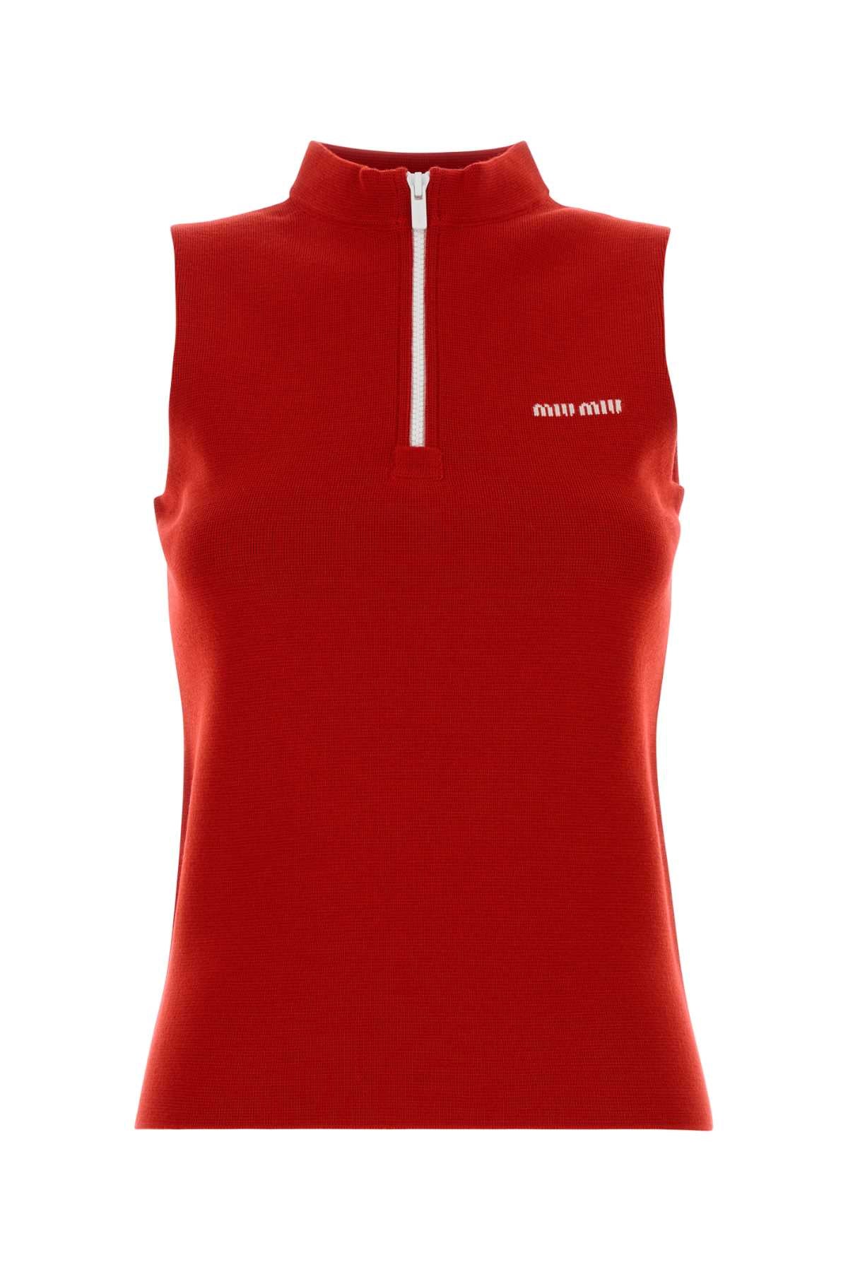 MIU MIU MAGLIERIA For Women Exterior: 100% Virgin wool