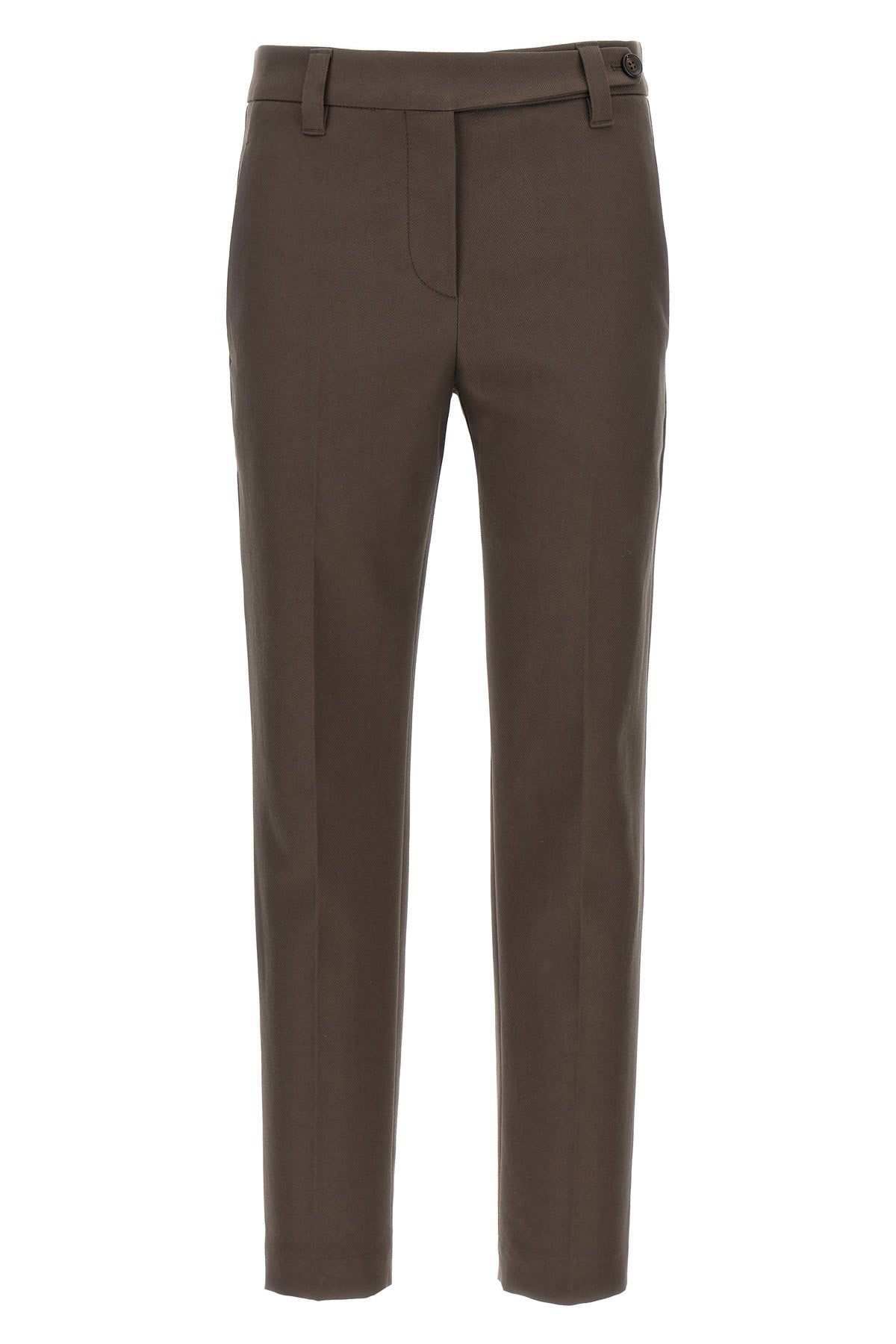 BRUNELLO CUCINELLI Monile cotton pants For Women 97% cotton, 3% elastane