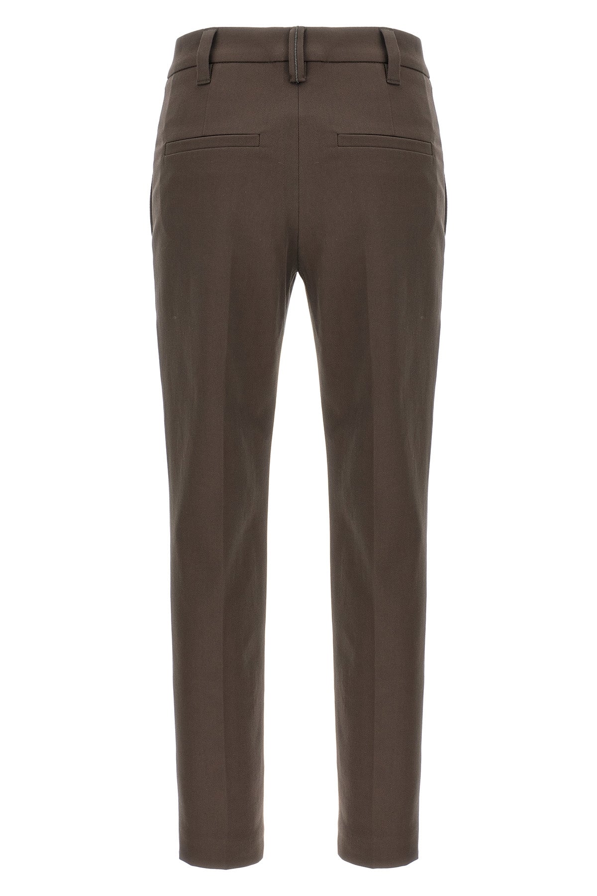 BRUNELLO CUCINELLI Monile cotton pants For Women 97% cotton, 3% elastane