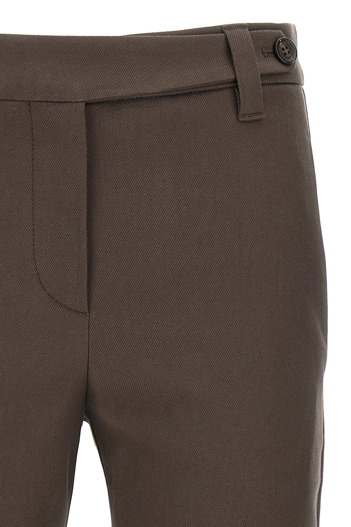 BRUNELLO CUCINELLI Monile cotton pants For Women 97% cotton, 3% elastane