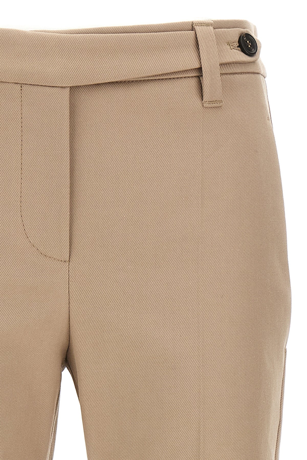 BRUNELLO CUCINELLI Monile cotton pants For Women 97% cotton, 3% elastane