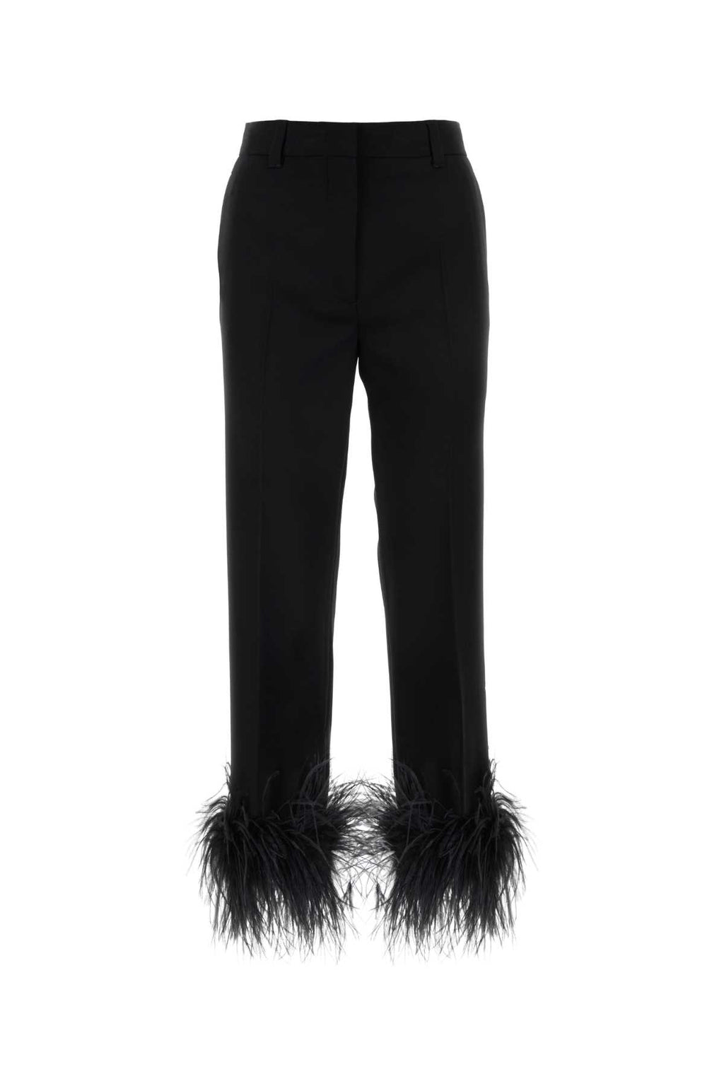 MIU MIU PANTALONE For Women 02%EA 98%WV-100%STRUTHIO CAM.AUSTRA-100%MELEAGRIS GALLOPAVO