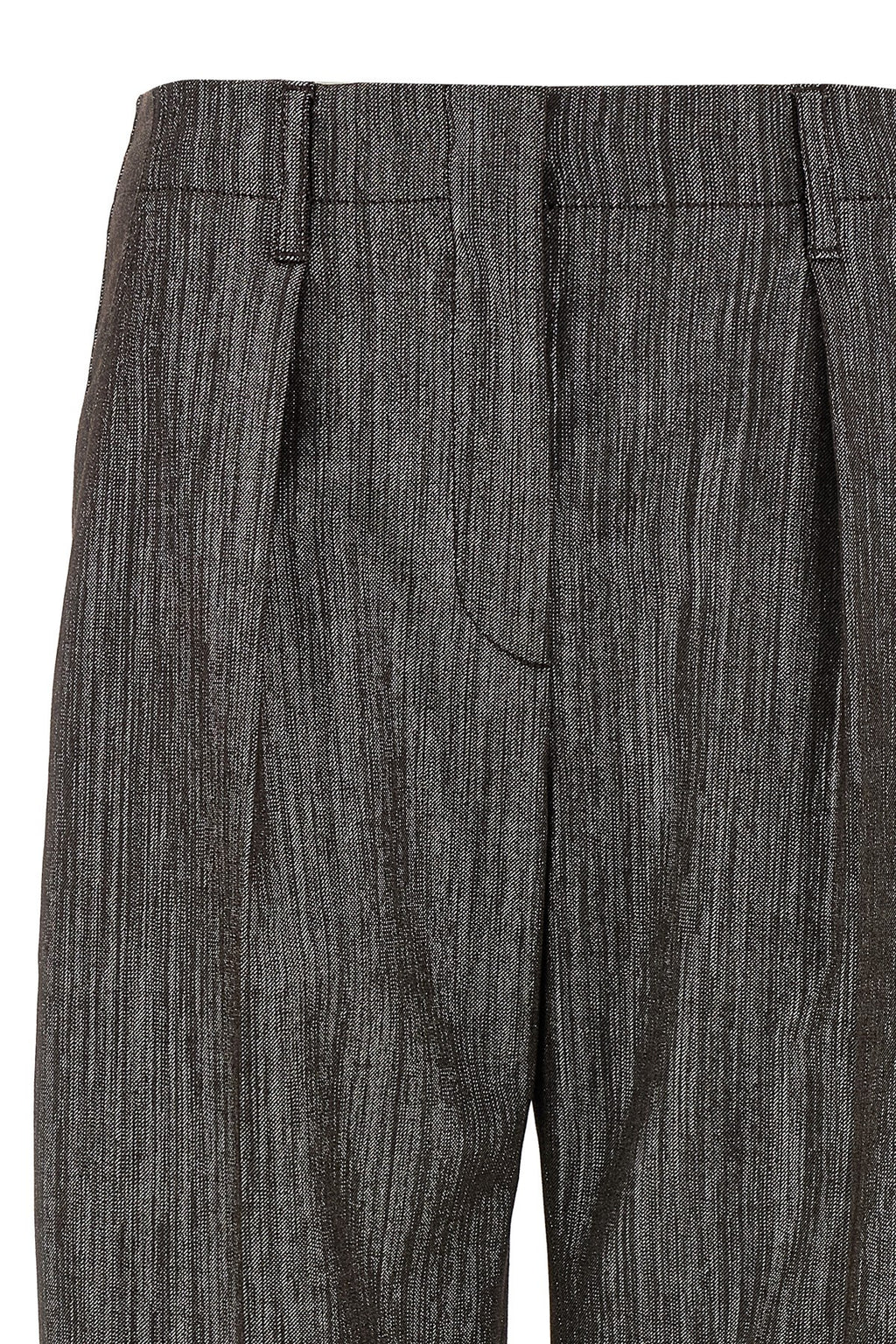 BRUNELLO CUCINELLI Lurex pants For Women 32% pl, 27% vi, 26% wv, 8% me, 4% pa, 3% ea