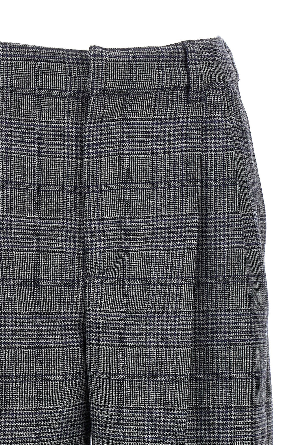 BRUNELLO CUCINELLI Pied de poule wool pants For Women 100% virgin wool