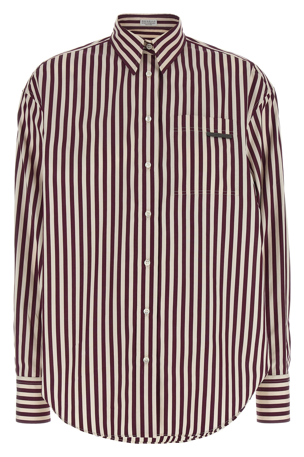 BRUNELLO CUCINELLI 'Shiny Detail' shirt For Women 100% cotton