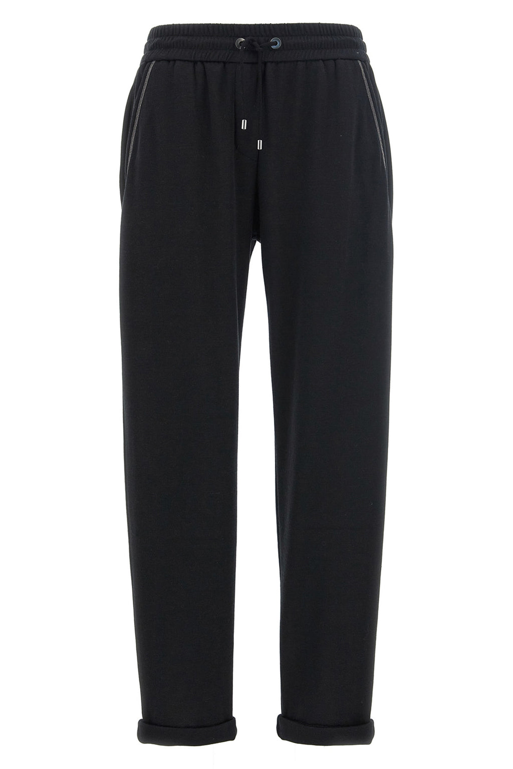 BRUNELLO CUCINELLI 'Monile' joggers For Women 67% cotton 31% silk 2% polyamide