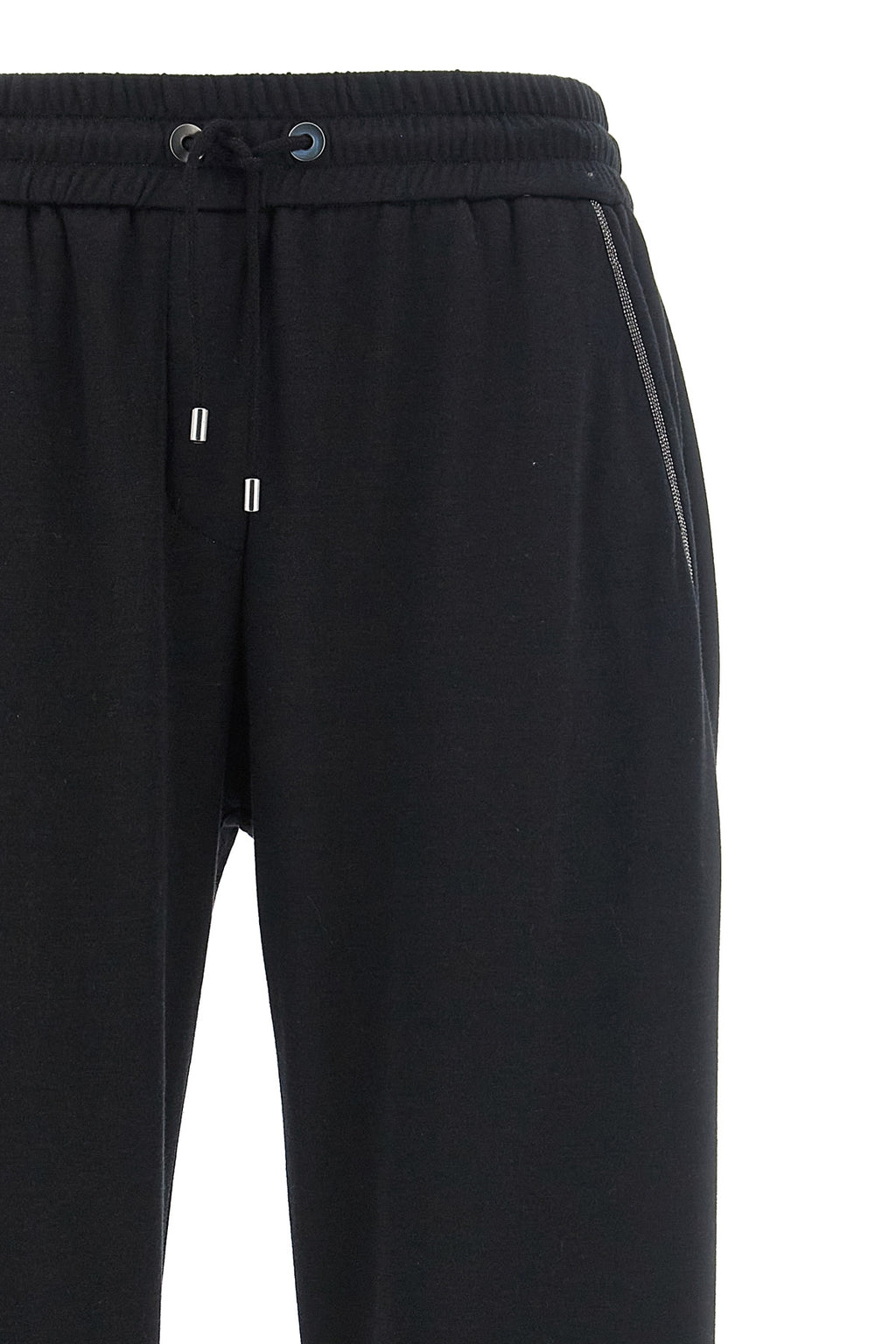 BRUNELLO CUCINELLI 'Monile' joggers For Women 67% cotton 31% silk 2% polyamide