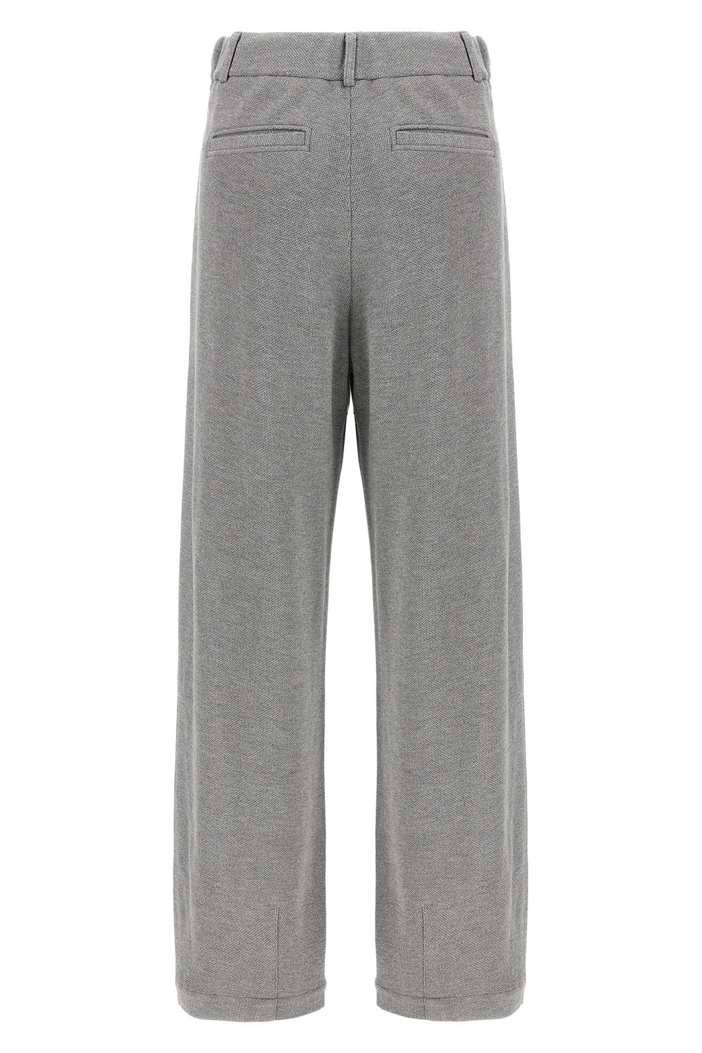 BRUNELLO CUCINELLI Lamé pants For Women 50% co, 45% vi, 5% pl