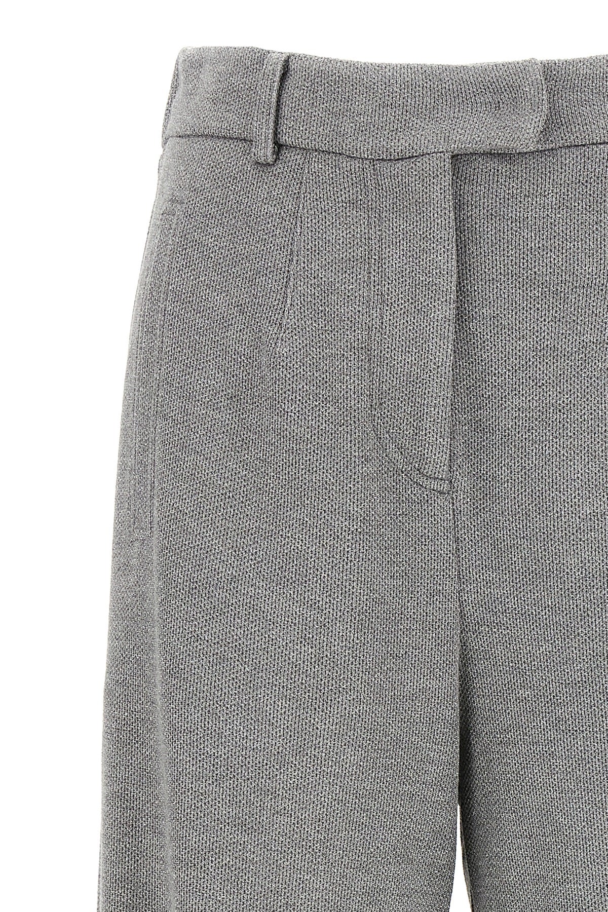 BRUNELLO CUCINELLI Lamé pants For Women 50% co, 45% vi, 5% pl